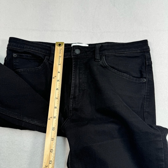 Du/Er Straight Leg Jeans Mens Size 32X32 Black Mid Rise - Picture 10 of 13